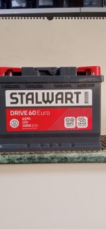 АКБ 6СТ-60.0 STALWART DRIVE R+ 