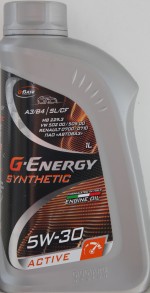 Просмотр фото... МАСЛО G-ENERGY ACTIVE 5W30 4Л