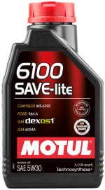  MOTUL 6100 SAVE-LITE 5W30 SN, GF-5 1 